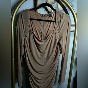 Nude Sheer Dress